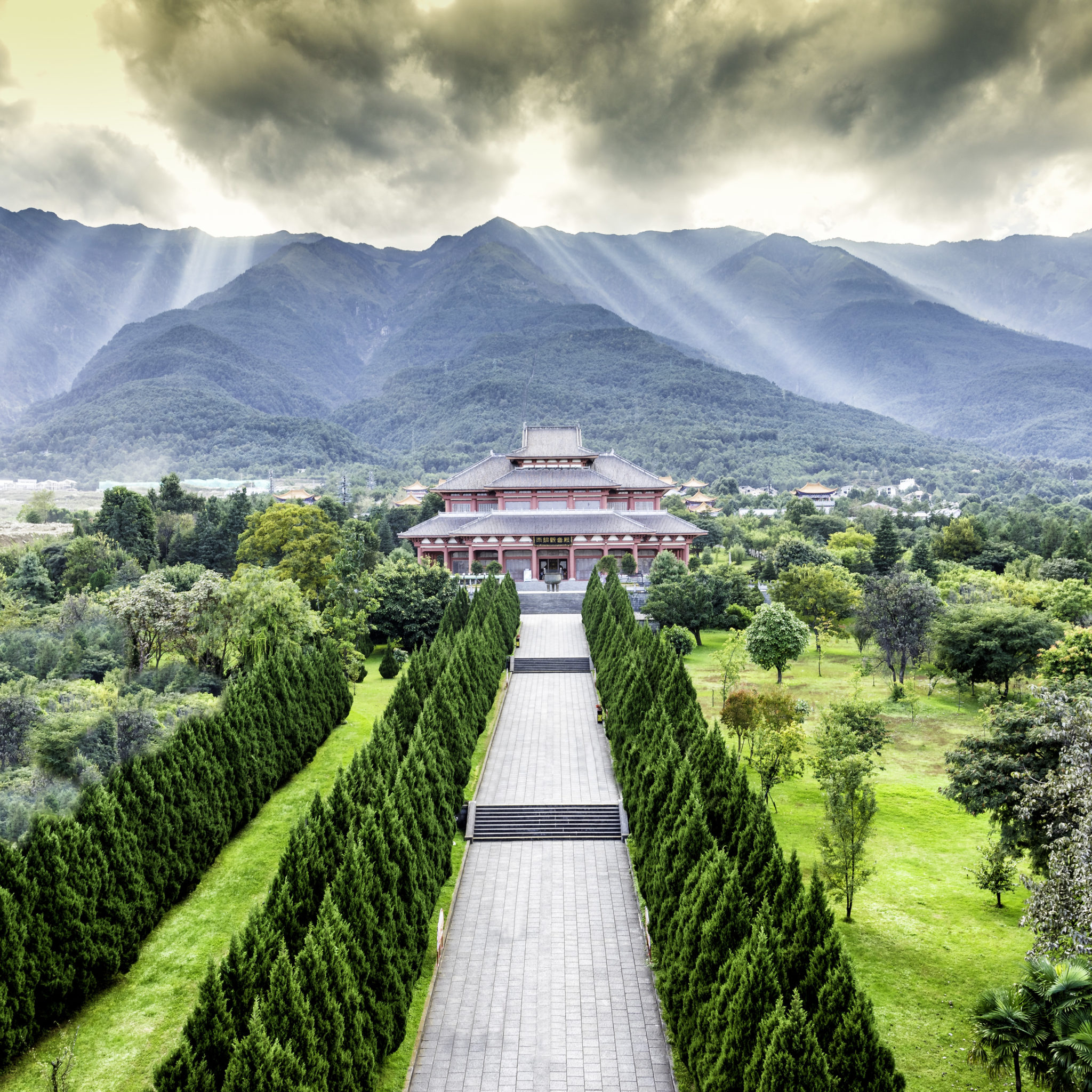chongsheng monastery, dali, yunnan, china